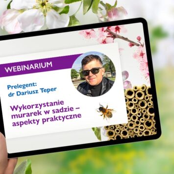 webinar wykorzystanie murarek w sadzie