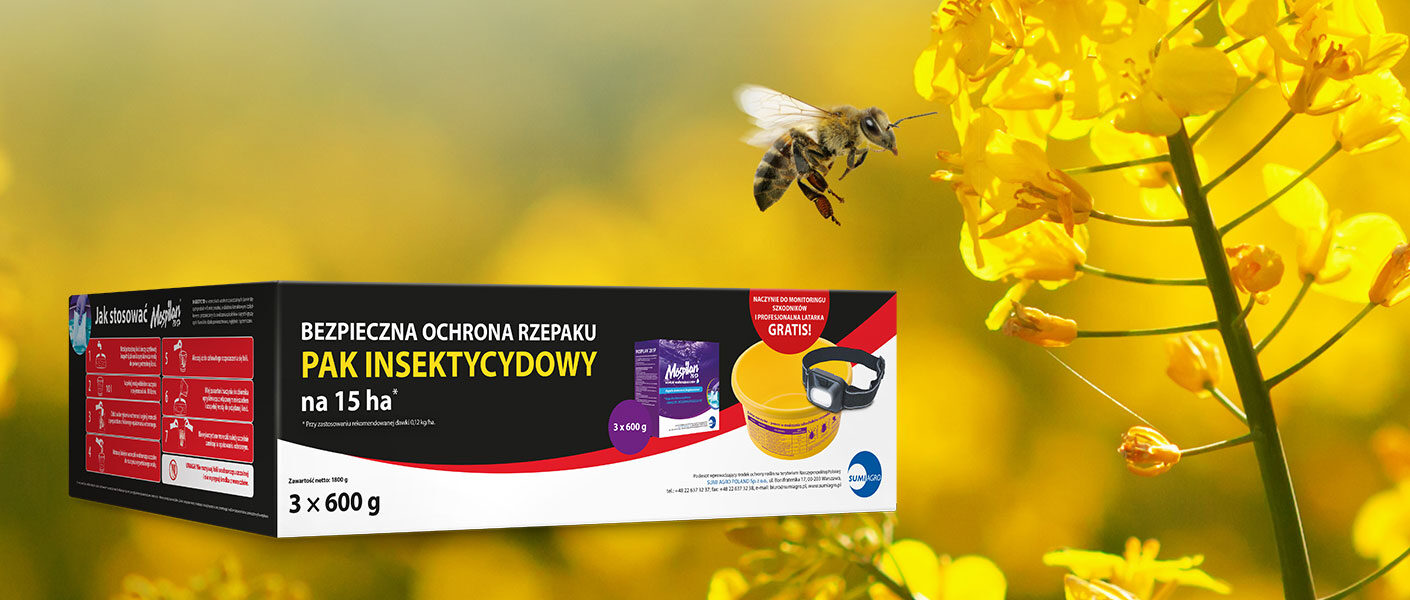 Rzepakowy PAK Insektycydowy – Promocja!